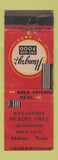 Matchbook Cover - Kynaston's Hickory Grill Abilene TX WEAR