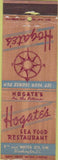 Matchbook Cover - Hogate's Sea Food Restaurant Washington DC