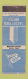 Matchbook Cover - Raleigh Hotel Waco TX WORN