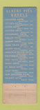 Matchbook Cover - Raleigh Hotel Waco TX WORN