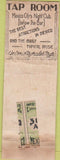 Matchbook Cover - Hotel Reforma Mexico City WORN