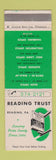 Matchbook Cover - Reading Trust Reading PA WEAR