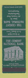 Matchbook Cover - Cement National Bank Northampton PA