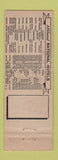 Matchbook Cover - Hotel Texas Fort Worth TX WEAR