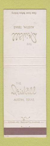 Matchbook Cover - Driskill Hotel Austin TX WEAR