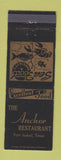 Matchbook Cover - Anchor Restaurant Port Isabel TX