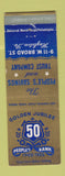 Matchbook Cover - People's Bank Hazleton PA 1955 WEAR