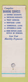 Matchbook Cover - People's Bank Hazleton PA 1955 WEAR