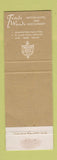 Matchbook Cover - Trade Winds Motor Hotel Wichita Falls TX Windjammer WEAR