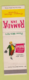 Matchbook Cover - Ramada Inn Corpus Christi TX