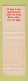 Matchbook Cover - Ramada Inn Corpus Christi TX