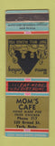 Matchbook Cover - Mom's Cafe York NE WEAR