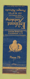 Matchbook Cover - Fremont Hatchery Chicks feed Fremont NE WORN