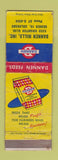 Matchbook Cover - Dannen Feeds Denver Colorado POOR