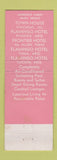 Matchbook Cover - Frontier Hotel McAllen TX