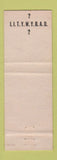 Matchbook Cover - Sunset Cocktail Lounge San Antonio TX girlie