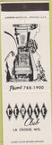 Matchbook Cover - Cerise La Crosse WI