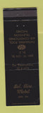 Matchbook Cover - Bel Aire Motel Erie PA WEAR