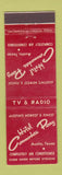 Matchbook Cover - Hotel Commodore Perry Austin TX