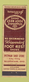 Matchbook Cover - Krippendorf Shoes Women's Bellefontaine OH WEAR