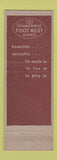 Matchbook Cover - Krippendorf Shoes Women's Bellefontaine OH WEAR