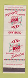 Matchbook Cover - Taylor's Rolling Cart Cleveland OH