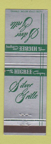 Matchbook Cover - Higbee Company Silver Grill Cleveland OH