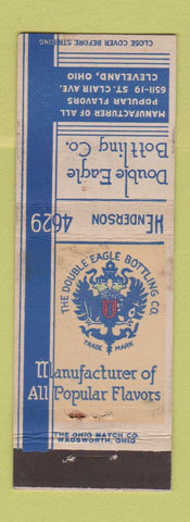 Matchbook Cover - Double Eagle Bottling Cleveland OH soda?
