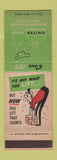 Matchbook Cover - United Foods Safety Cleveland OH lifting