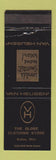 Matchbook Cover - Van Heusen Men's Clothes Galion OH WEAR