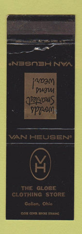 Matchbook Cover - Van Heusen Men's Clothes Galion OH WEAR