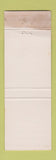 Matchbook Cover - Van Heusen Men's Clothes Galion OH WEAR