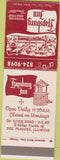 Matchbook Cover - Hapsburg Inn Des Plaines IL