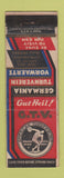 Matchbook Cover - Germainian Turners Cleveland OH WEAR