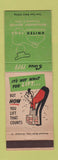 Matchbook Cover - United Foods Safety Cleveland OH lifting
