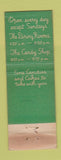 Matchbook Cover - The Maramor Columbus OH