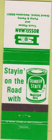 Matchbook Cover - Bosselman Truck Stop Grand Island NE