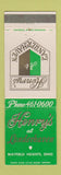 Matchbook Cover - Henry's Landerhaven Mayfield Heights OH