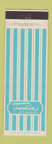 Matchbook Cover - Fashion of Columbus OH WEAR