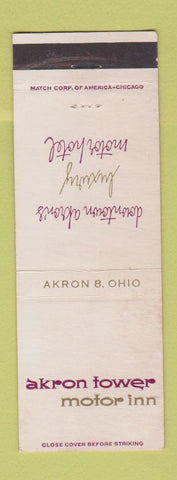Matchbook Cover - Akron Tower Motor Inn OH
