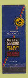 Matchbook Cover - Hotel Gibbons Dayton OH