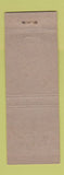 Matchbook Cover - Travelers Hotel East Liverpool OH