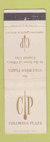 Matchbook Cover - Columbus Plaza Hotel OH