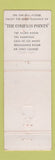 Matchbook Cover - Columbus Plaza Hotel OH