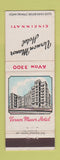 Matchbook Cover - Vernon Manor Hotel Cincinnati OH