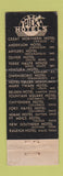 Matchbook Cover - Hotel Belden Canton OH Albert Pick