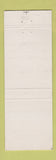 Matchbook Cover - Gadsby's Erie PA