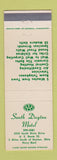 Matchbook Cover - South Dayton Motel Dayton OH