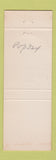 Matchbook Cover - Motel Plaza 76 Burbank CA NEON