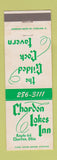 Matchbook Cover - Chardon Lakes Inn OH